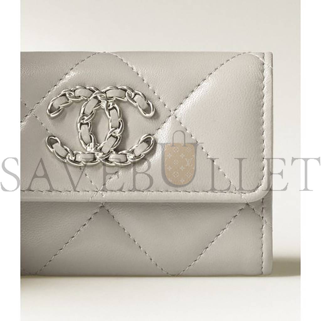 Ch*el Ch*el 19 flap card holder ap1790 b07327 nj530 (11.3*7.5*2.1cm)